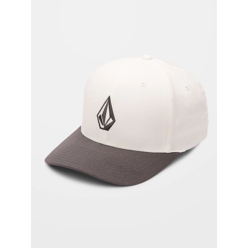 Volcom Full Stone Flexfit Hat Dirty White