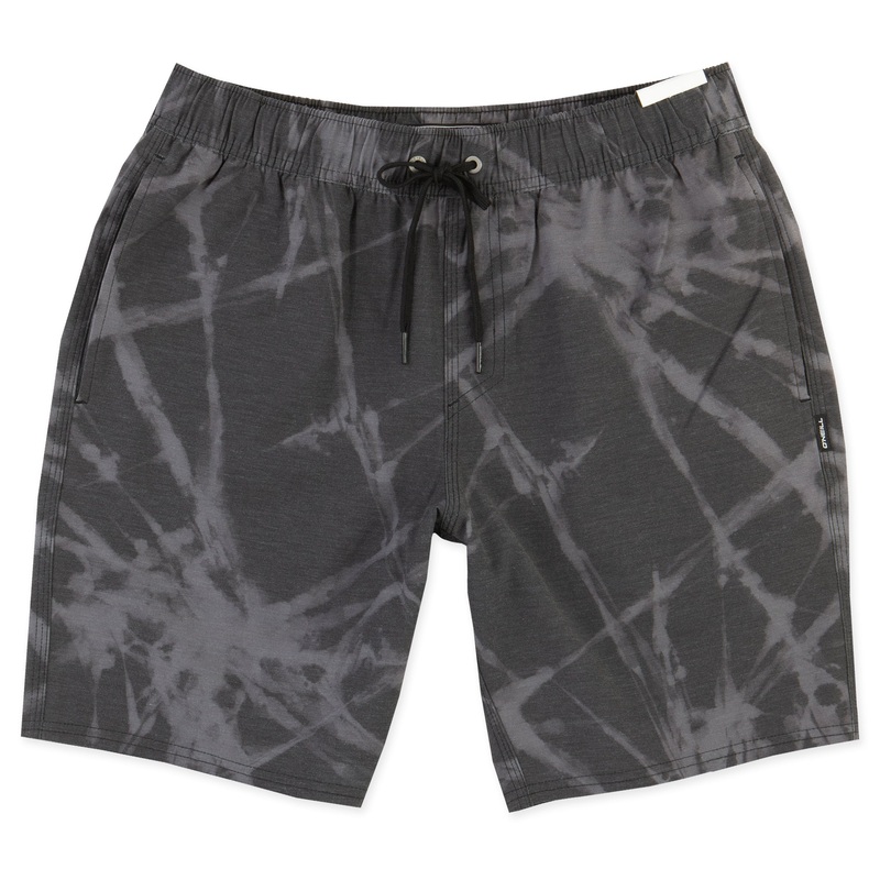 Stockton Print Elastic Waist 18 Hybrid Shorts