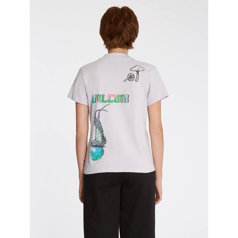 Camiseta Chica Volcom Chrissie Abbott x French Lavender
