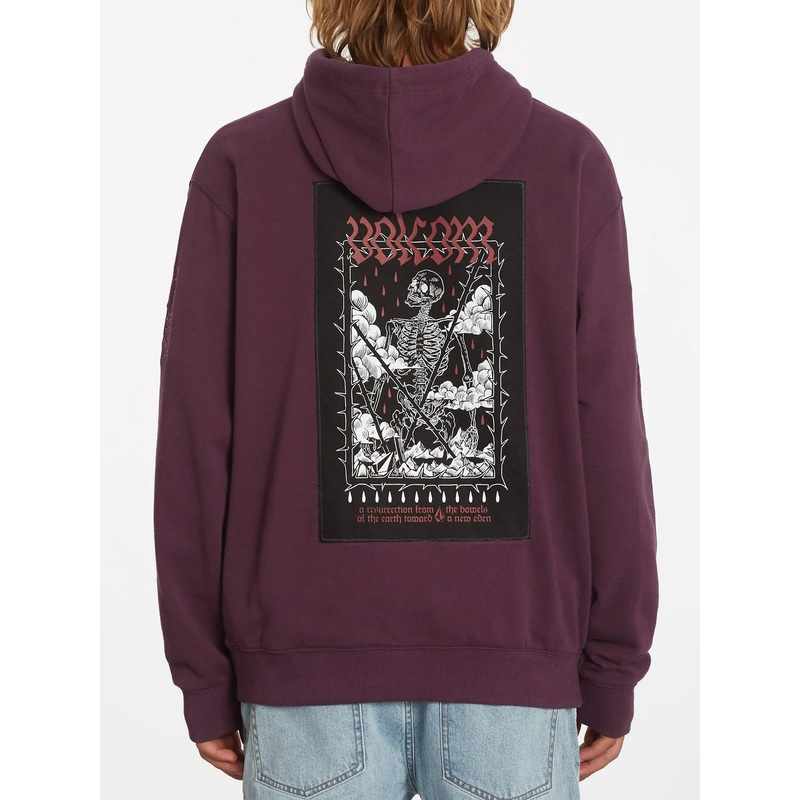 Sudadera Volcom Vaderetro Po Mulberry