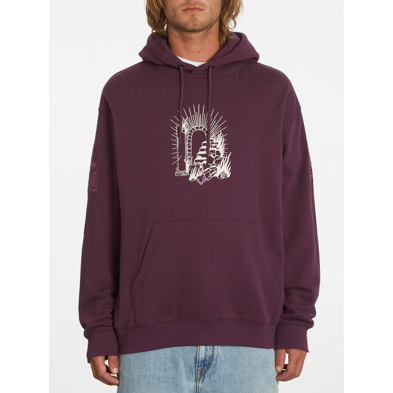 Sudadera Volcom Vaderetro Po Mulberry