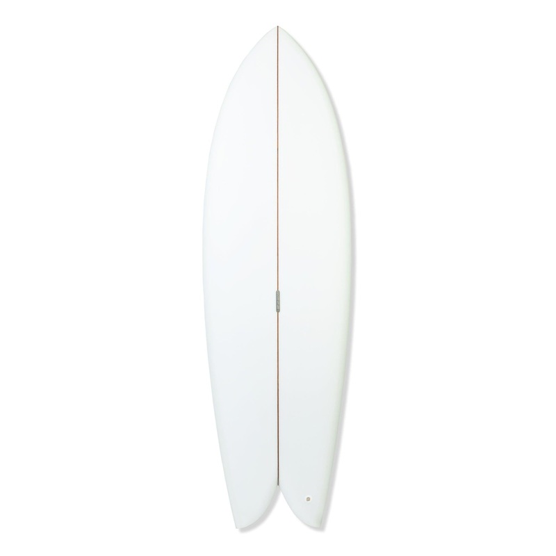 5’8 Classic Twin|White