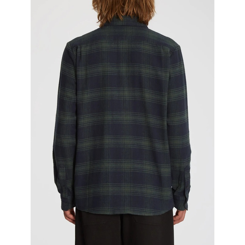 Camisa Volcom Tone Stone LS Cedar Green
