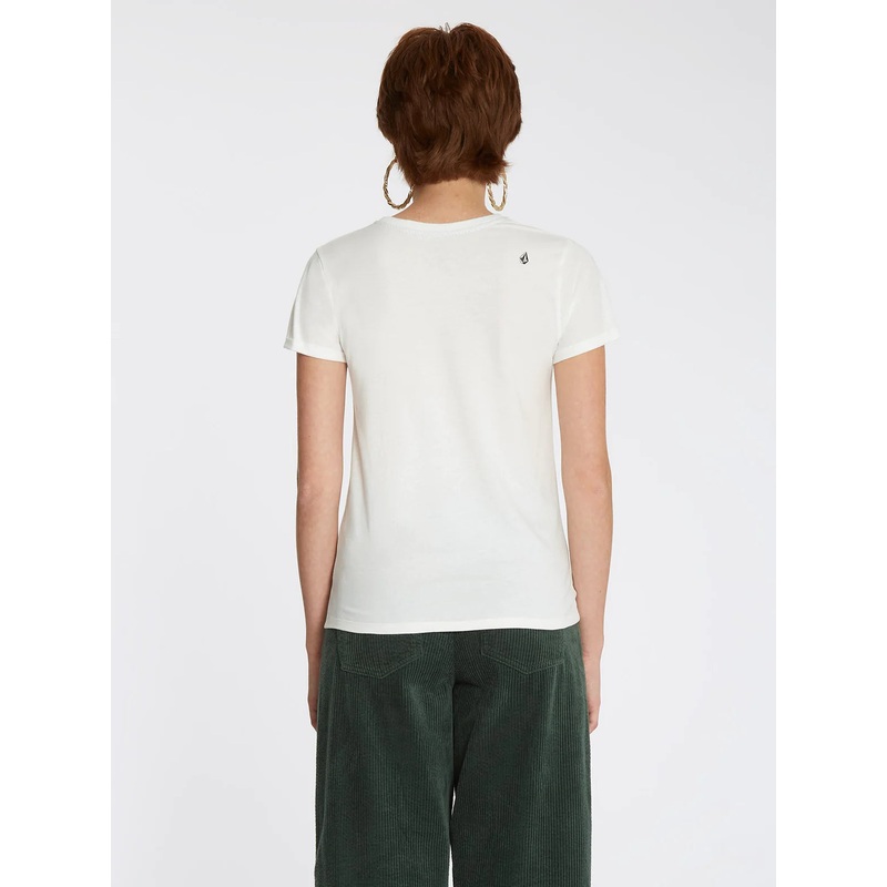 Camiseta Chica Volcom Radical Daze Tee Star White