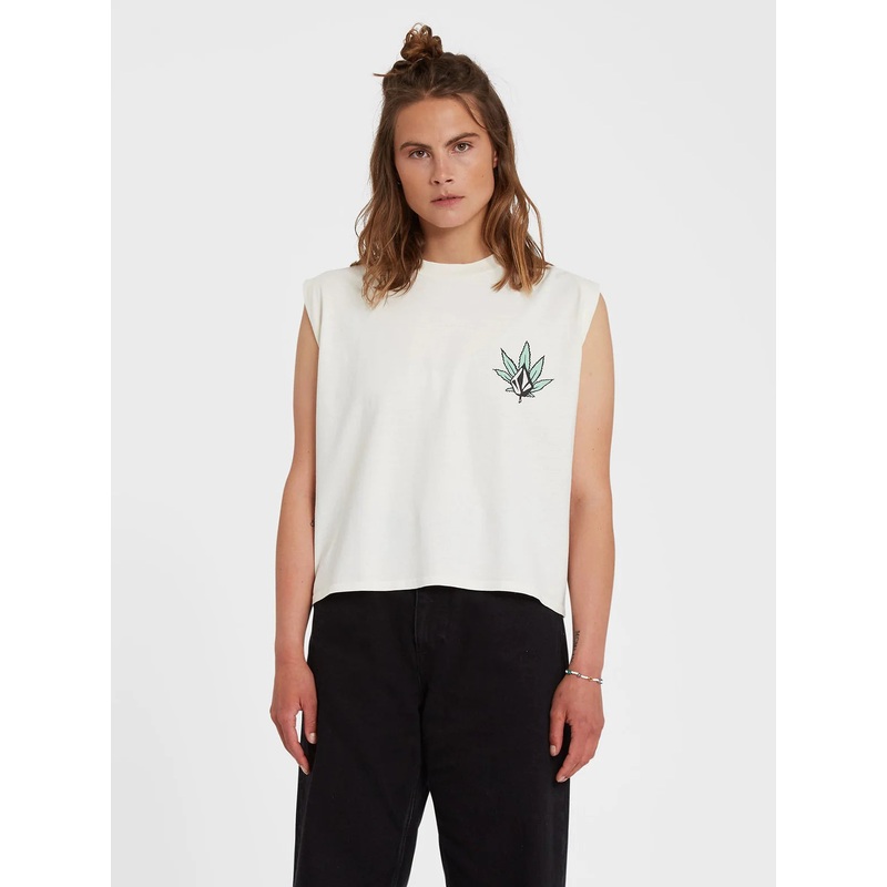 Camiseta Chica Volcom Volnex Tank Top Star White