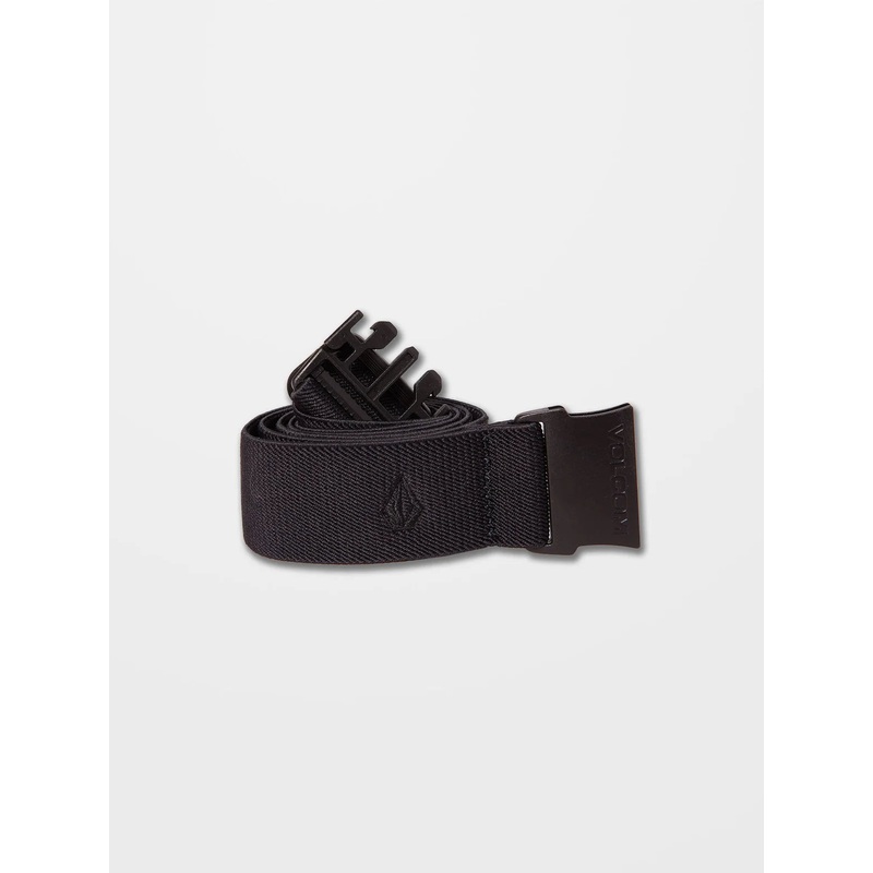 Cinturon Volcom Xander Elastic Belt Black