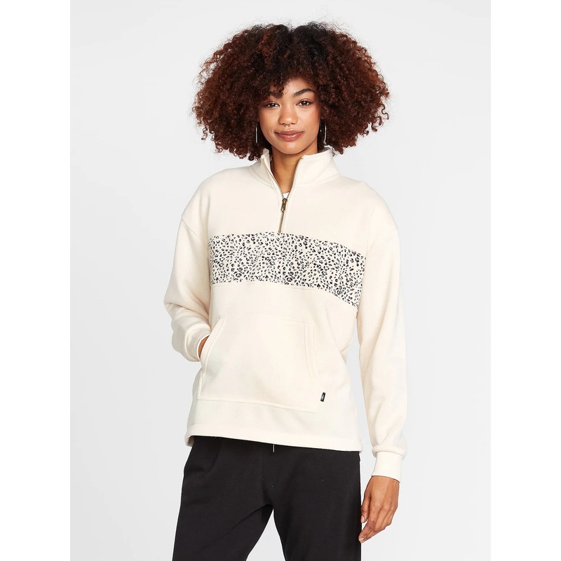 Sudadera Chica Volcom Stone Stacked Sand