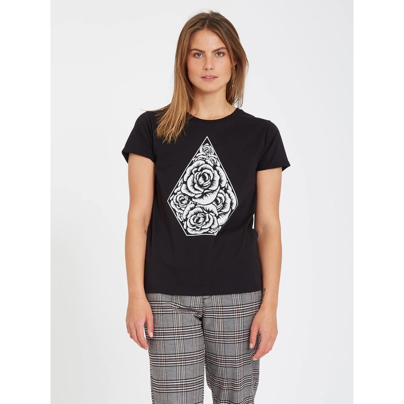 Camiseta Chica Volcom Radical Daze Black