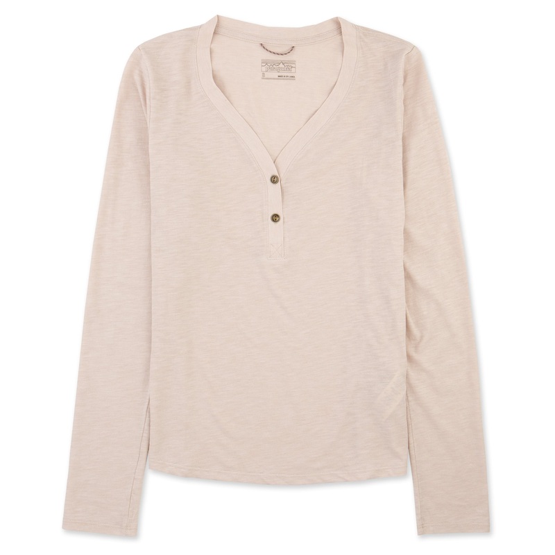 Women’s Mainstay Henley|Neutral|XS|S|M|L