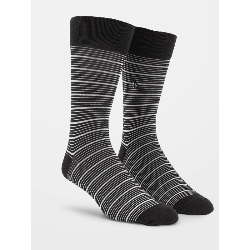 Volcom True Sock Pr Black White