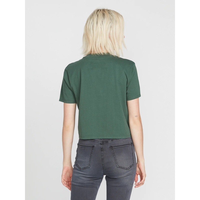 Camiseta Chica Volcom Poacket Dial Tee Dark Pine