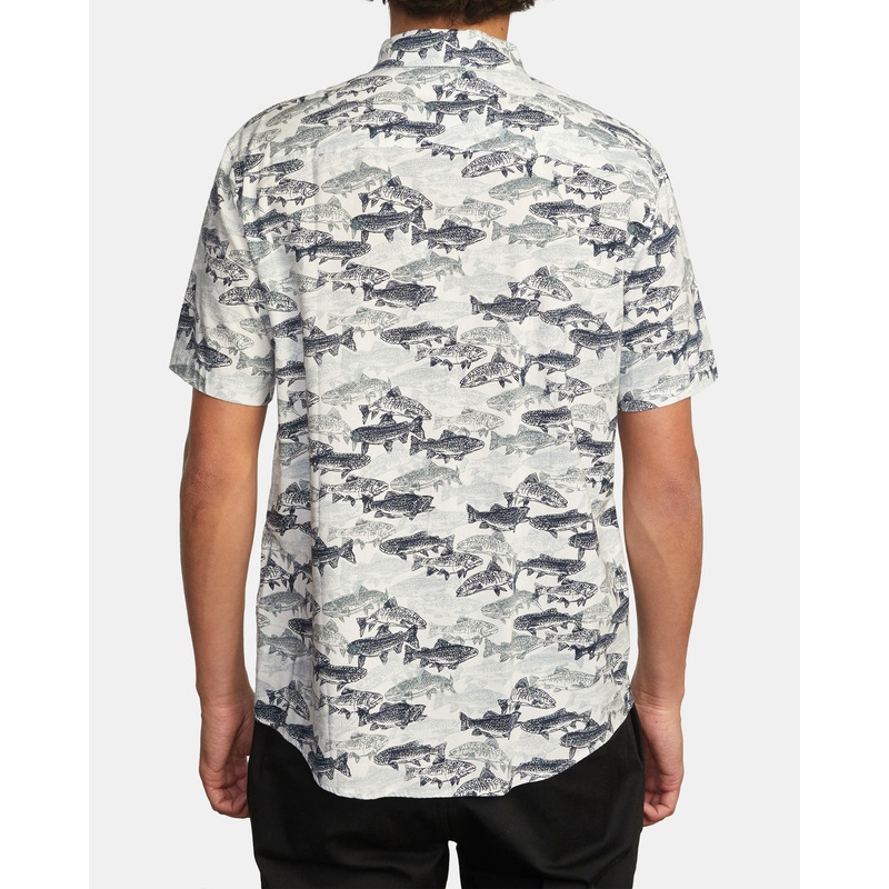 Camisa Rvca Ben Horton Fish Camo