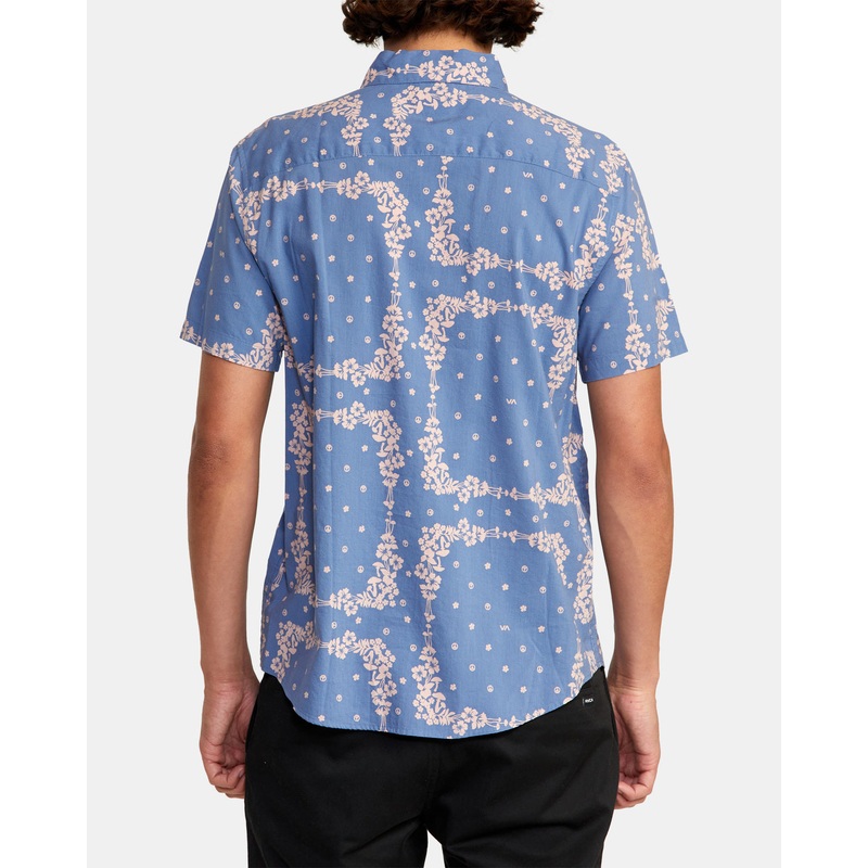 Camisa Rvca Loom Royal|Blue|S|M|L|XL