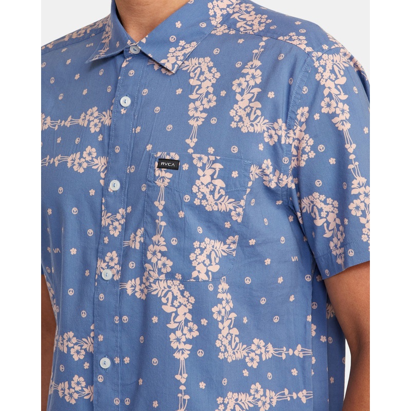 Camisa Rvca Loom Royal|Blue|S|M|L|XL