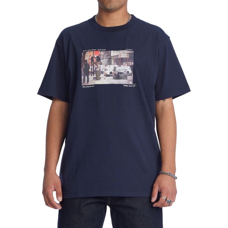 Camiseta DC Shoes Blabac Shanahan Navy Blazer
