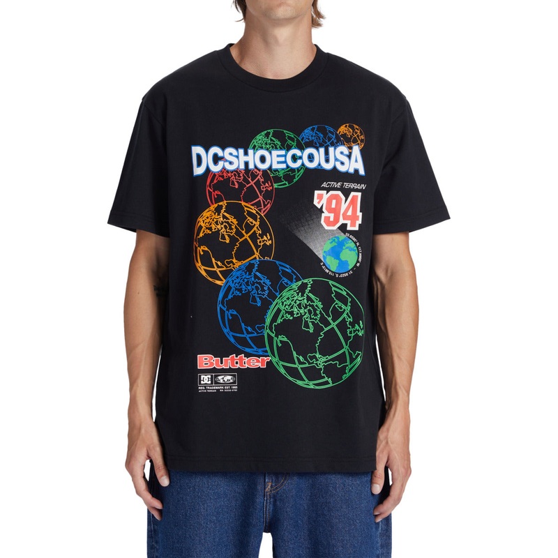 Camiseta DC Shoes X BG World Black