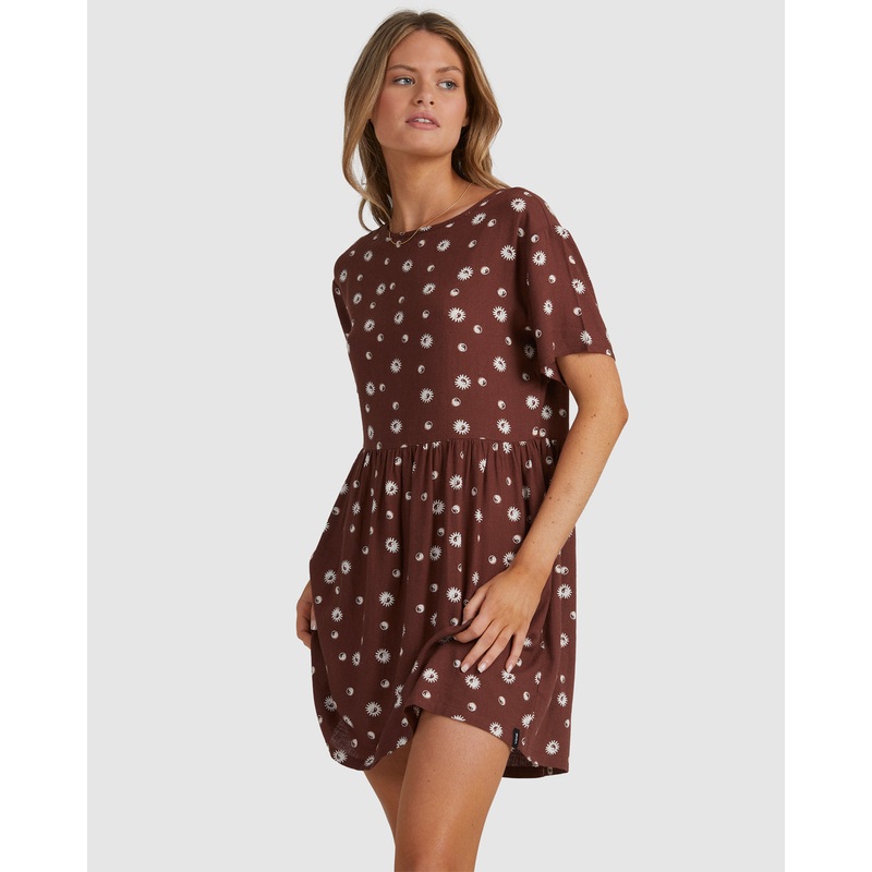 Vestido Rvca Balance Act Cappuccino