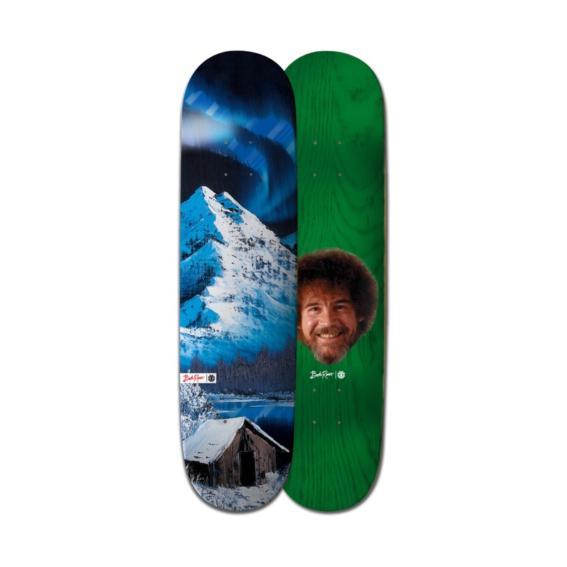 Tabla de skate Element x Bob Ross 8.25 Absolute Freedom