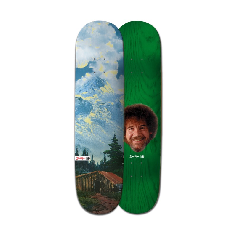 Tabla de skate Element x Bob Ross 8.38 Everybody Needs A Friend