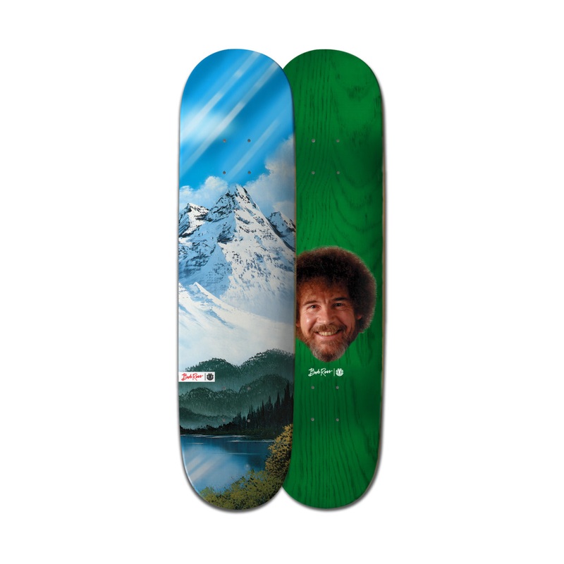 Tabla de skate Element x Bob Ross 8.5 Good Day To Be Alive