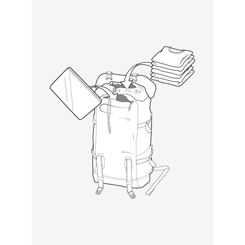 Mochila Burton tinder 2.0 30L Backpack Sharkskin