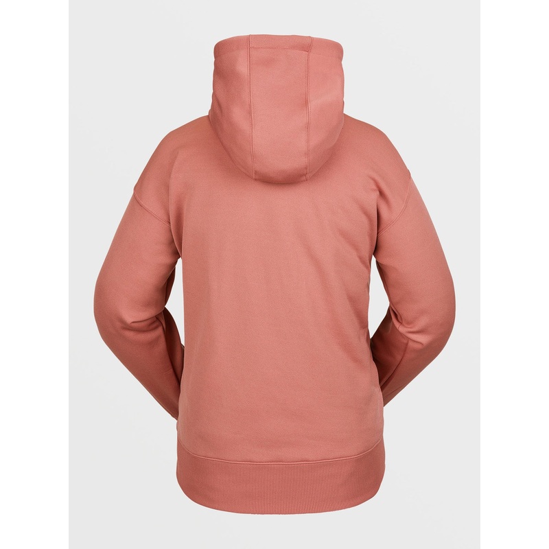 Sudadera Tecnica Chica Volcom Core Hydro Hoodie | Earth Pink