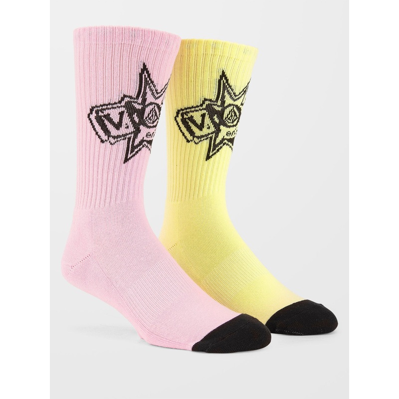 Calcetin Volcom V Ent Sock Premium Reef Pink