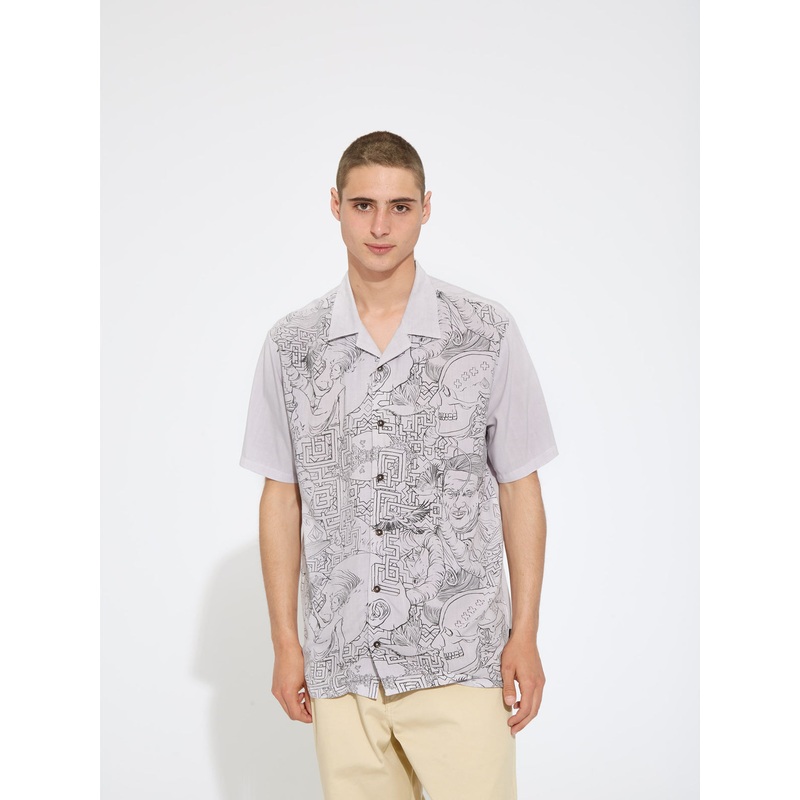 Camisa Volcom Ed Merlin Murray Print