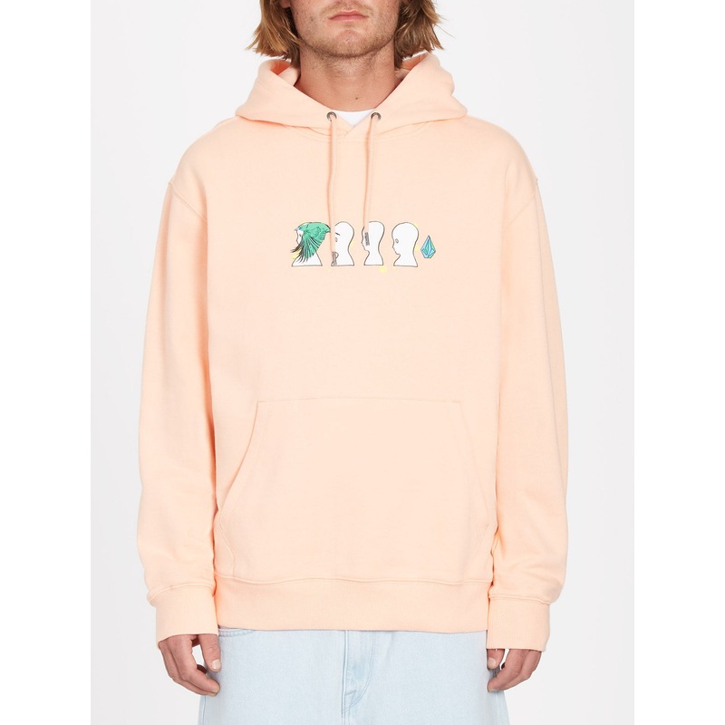 Sudadera con capucha Volcom Ed Merlin Murray Peach Bud
