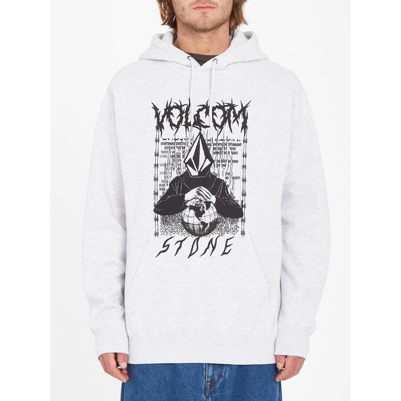 Sudadera con capucha Volcom Edener Heather Grey