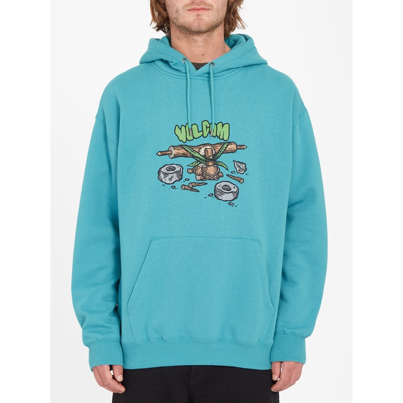 Sudadera con capucha Volcom Todd Bratrud Temple Teal