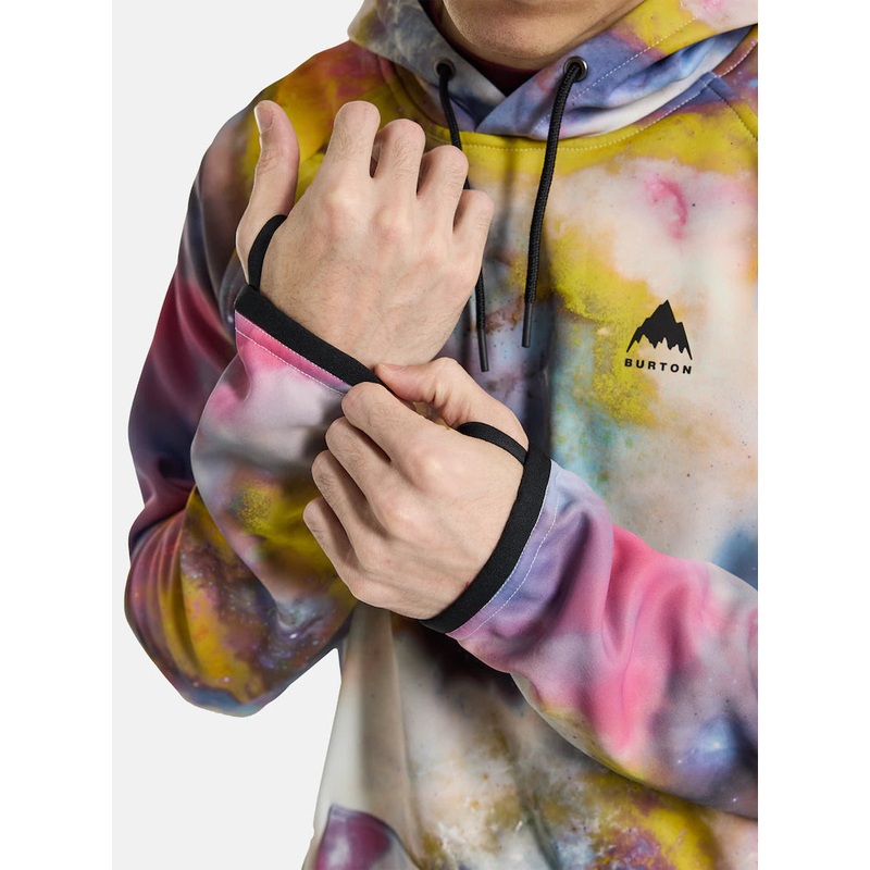 Sudadera Burton Crown Weatherproof Pullover Fleece Stout White Voyager