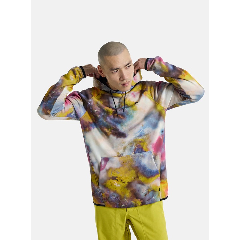Sudadera Burton Crown Weatherproof Pullover Fleece Stout White Voyager