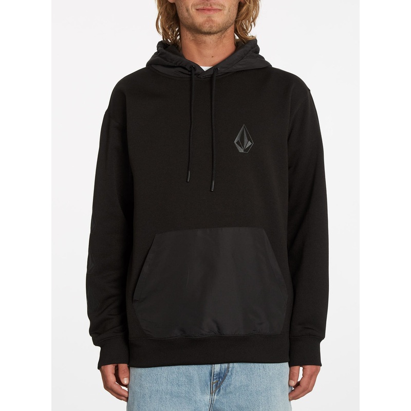Sudadera con capucha Volcom Iconic Tech Black