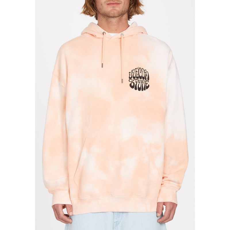 Sudadera con capucha Volcom Trippin Dye Peach Bud