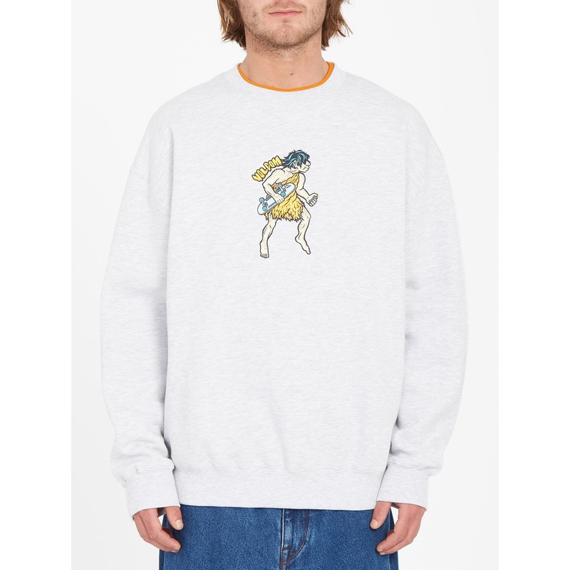 Sudadera Volcom Todd Bratrud Crew Heather Grey