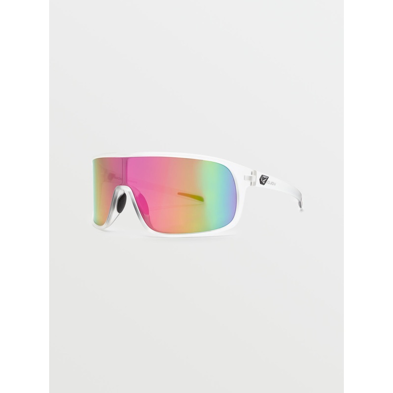 Gafas de sol Volcom Macho Matte Trans Clear / Gray Pink Mirror