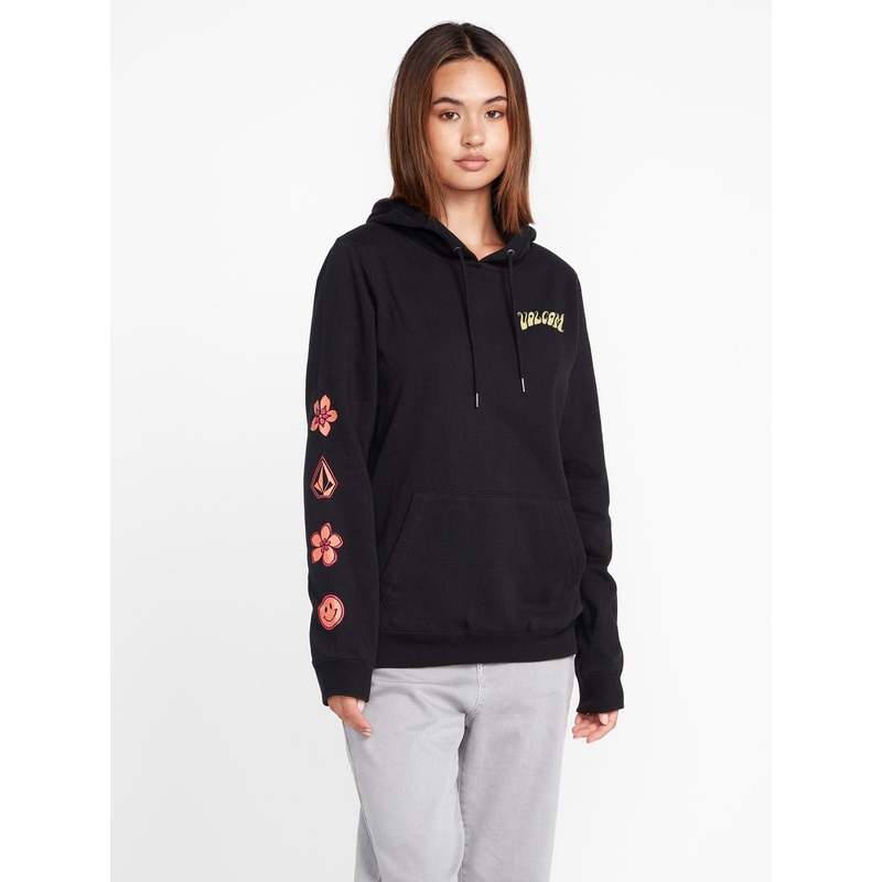 Sudadera con capucha Volcom Truly Deal – Black