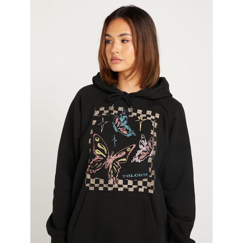 Sudadera con capucha Volcom Truly Stoked – Black