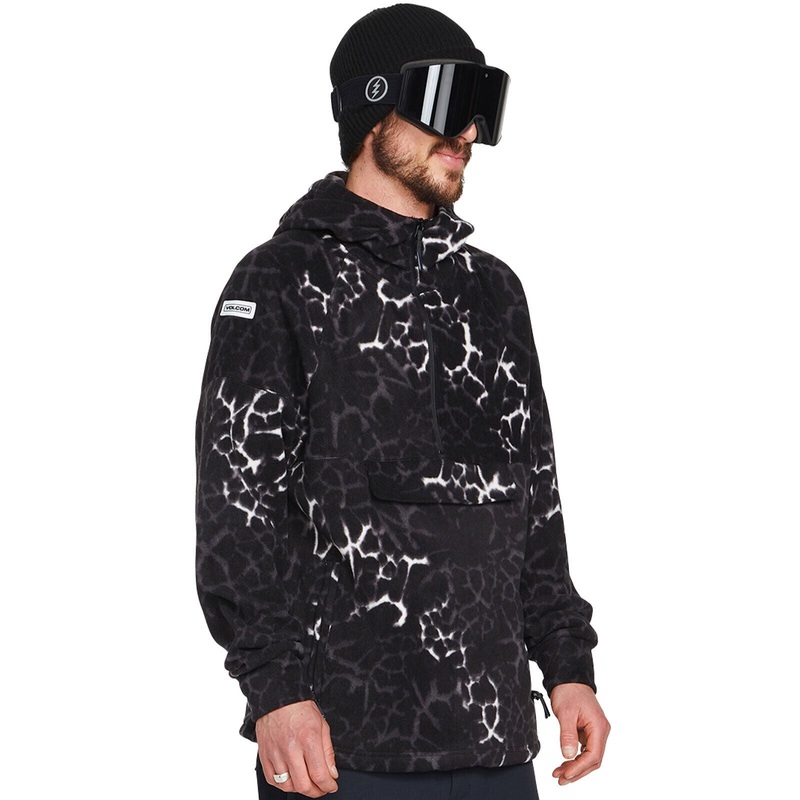 Sudadera Nieve V-Science Fleece 1/2 Zip – Black Giraff