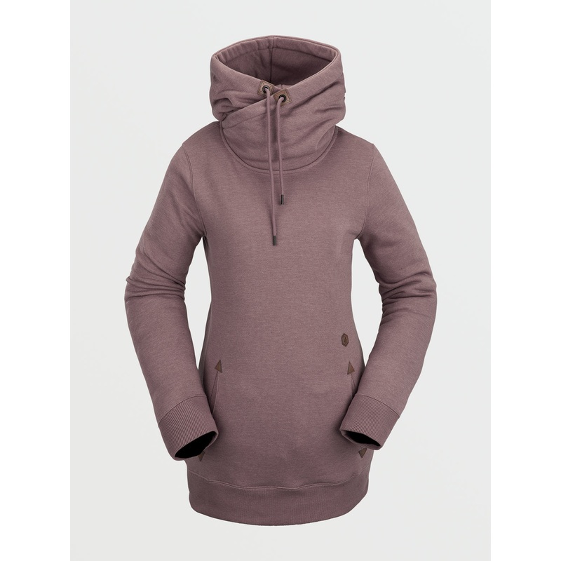 Sudadera nieve Mujer Volcom Tower Fleece Hoodie – Rosewood