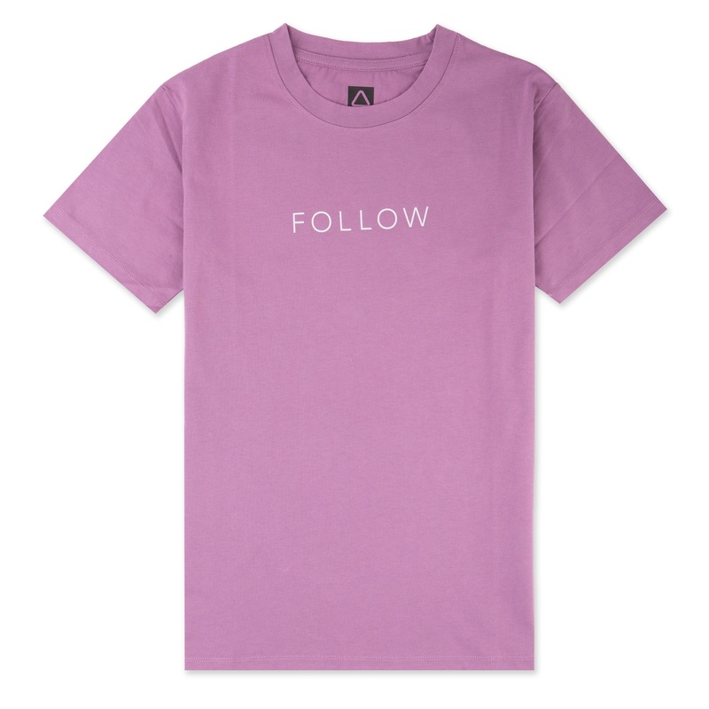 Womens Palm Tee|Purple|XS|S|M|L