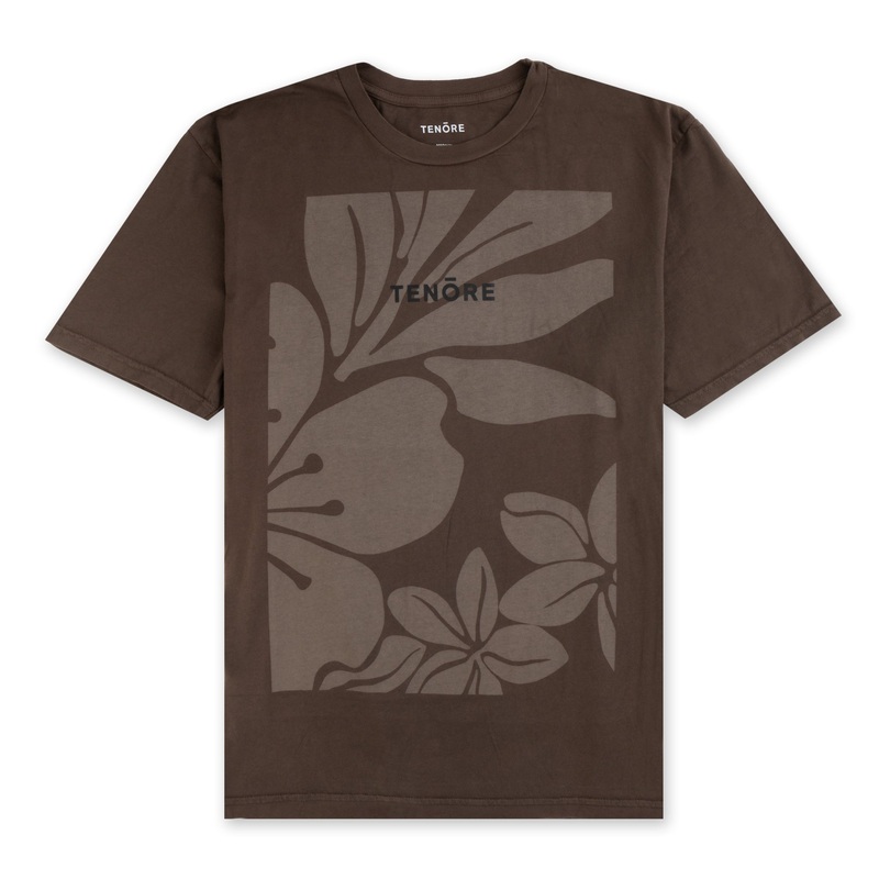 Aloha Boyfriend Tee|Brown|S|M|L