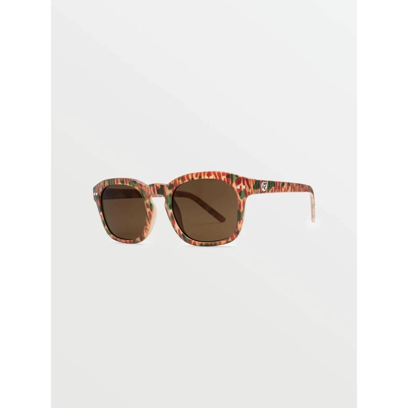 Gafas de sol Volcom Earth Tripper Sunglasses – Matte Geo/Bronze (Mega Orange)