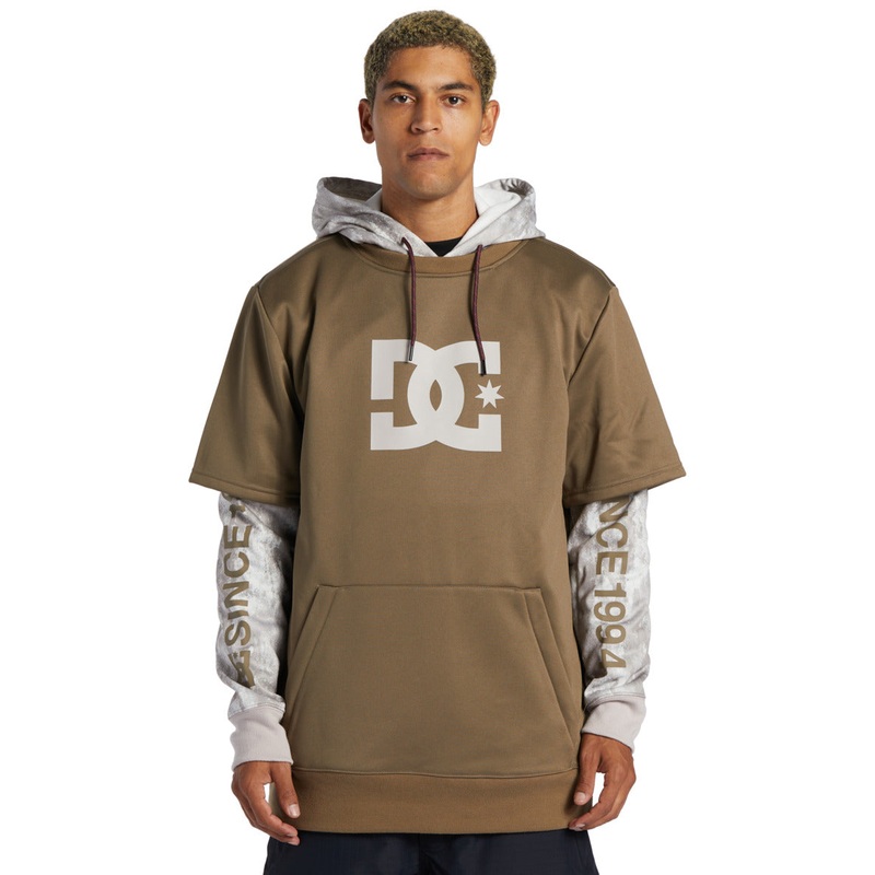 Sudadera Tcnica con capucha DC Shoes Dryen – Sand Stone
