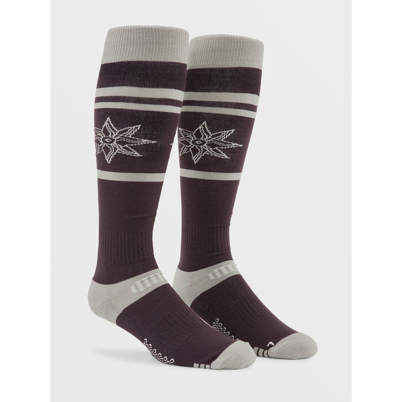 Calcetines Nieve Volcom Cave Socks – Maroon
