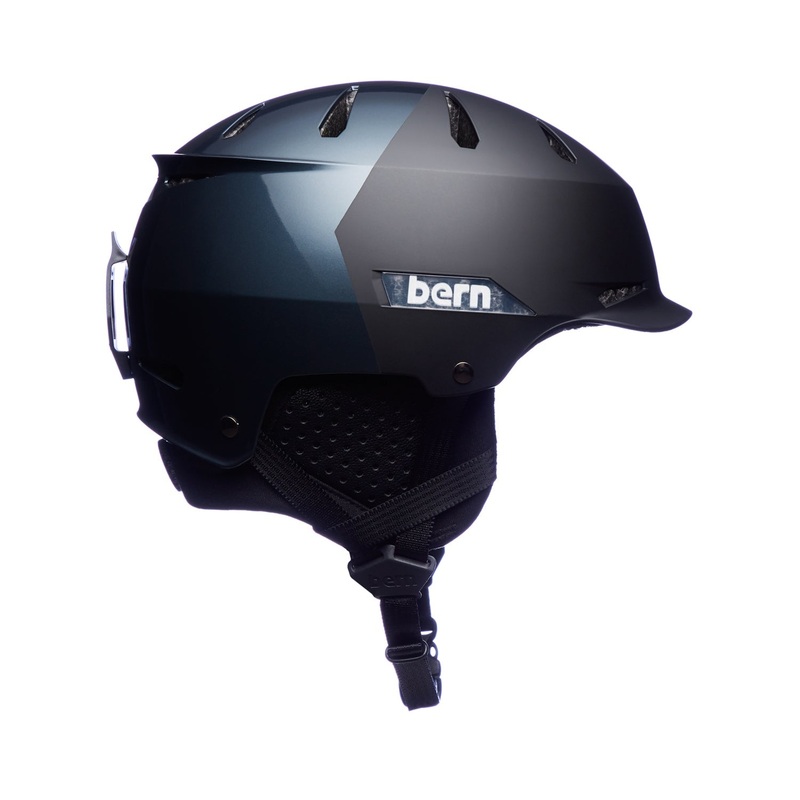 Casco nieve Bern Hendrix MIPS – Metallic Charcoal Hatstyle