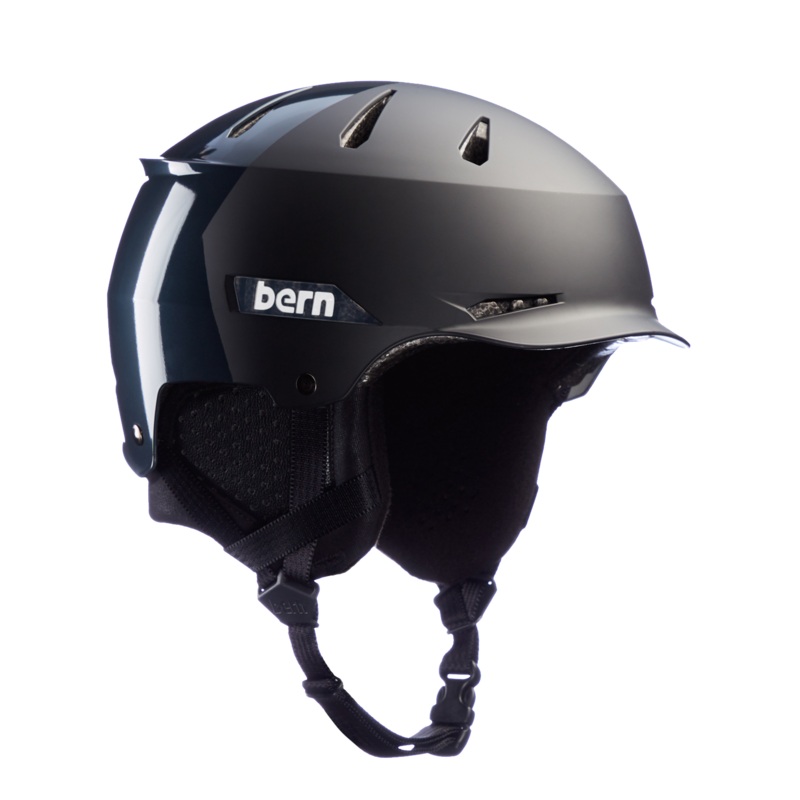 Casco nieve Bern Hendrix MIPS – Metallic Charcoal Hatstyle