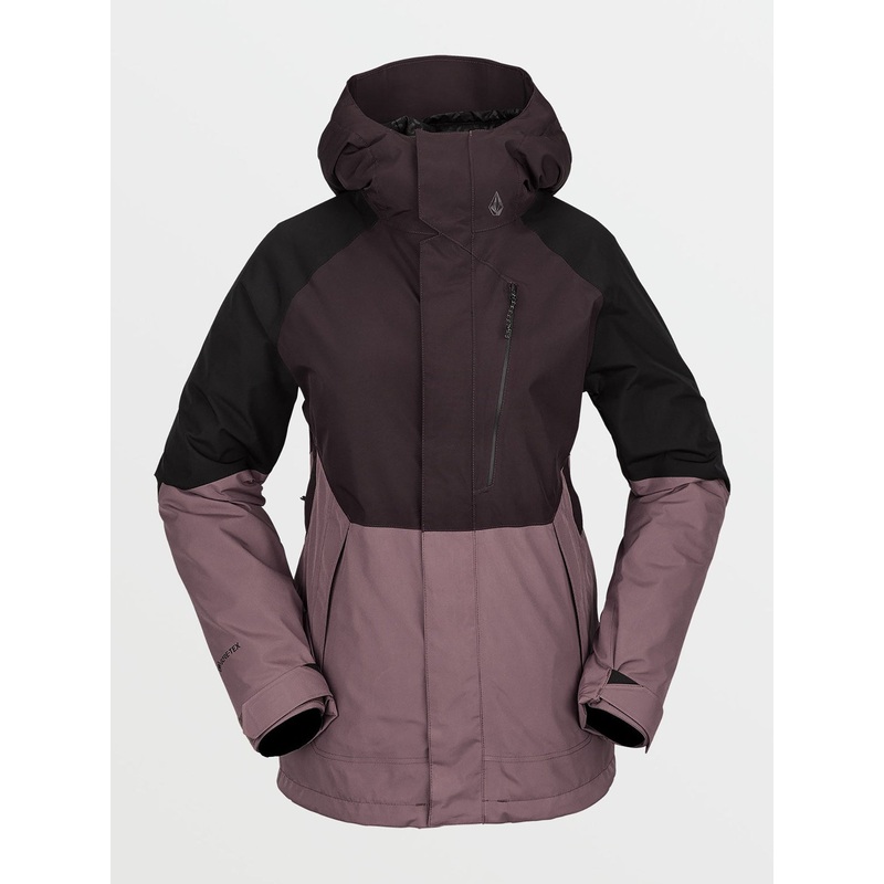 Chaqueta de snowboard Mujer Volcom Aris Insulated Gore-Tex Jacket – Black Plum