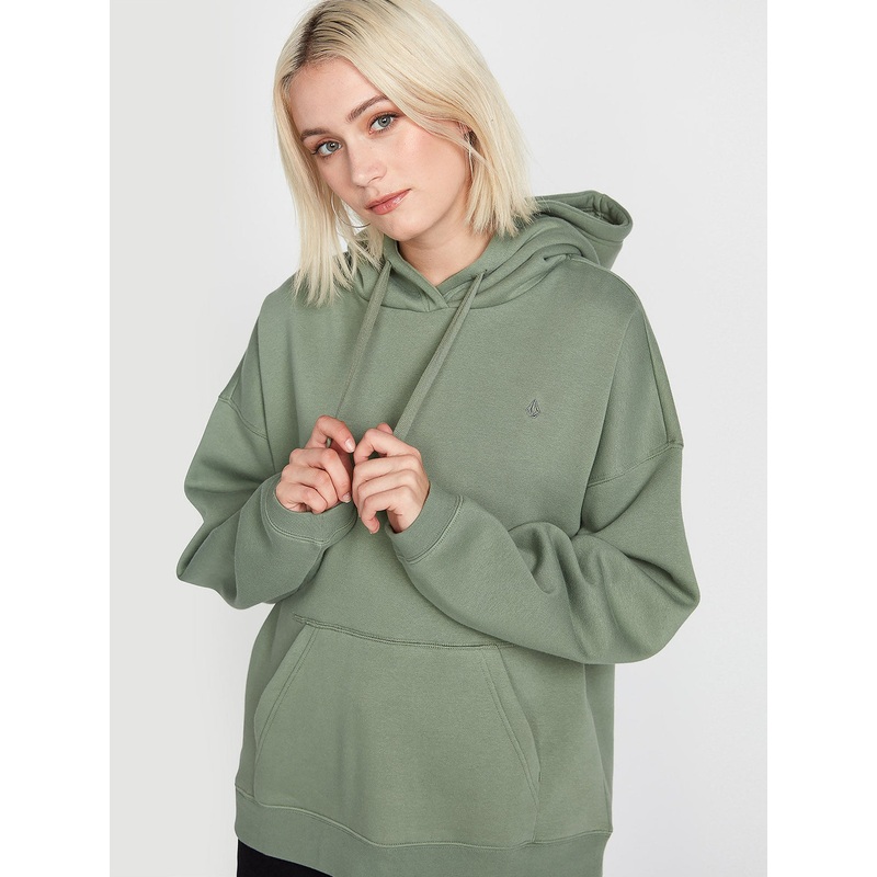 Sudadera con capucha Mujer Volcom Stone Heart II – Light Army